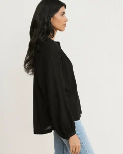 Discount Long-Sleeve Willow Blouse Women Blouses