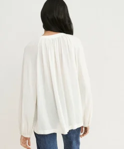 Fashion Long-Sleeve Willow Blouse Women Blouses