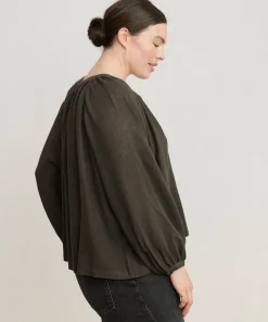 Outlet Long-Sleeve Willow Blouse Women Blouses