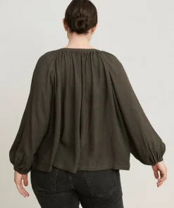 Outlet Long-Sleeve Willow Blouse Women Blouses
