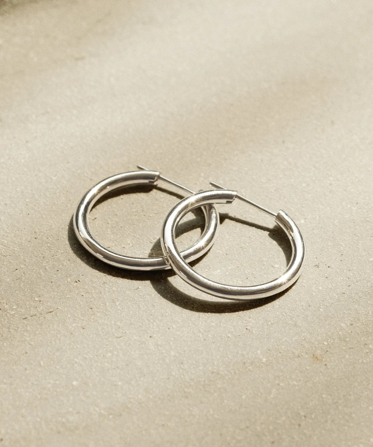 Fashion Medium Eloise Hoops Women Jewelry