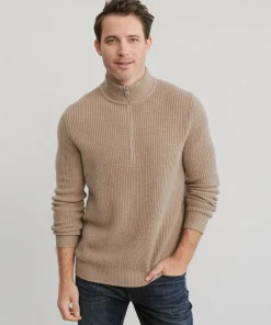 Clearance Men'S Wool Half Zip Men Men'S Clothing