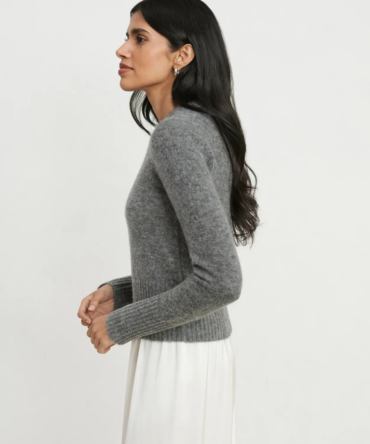 Hot Merino Finley Crewneck Women Pullovers