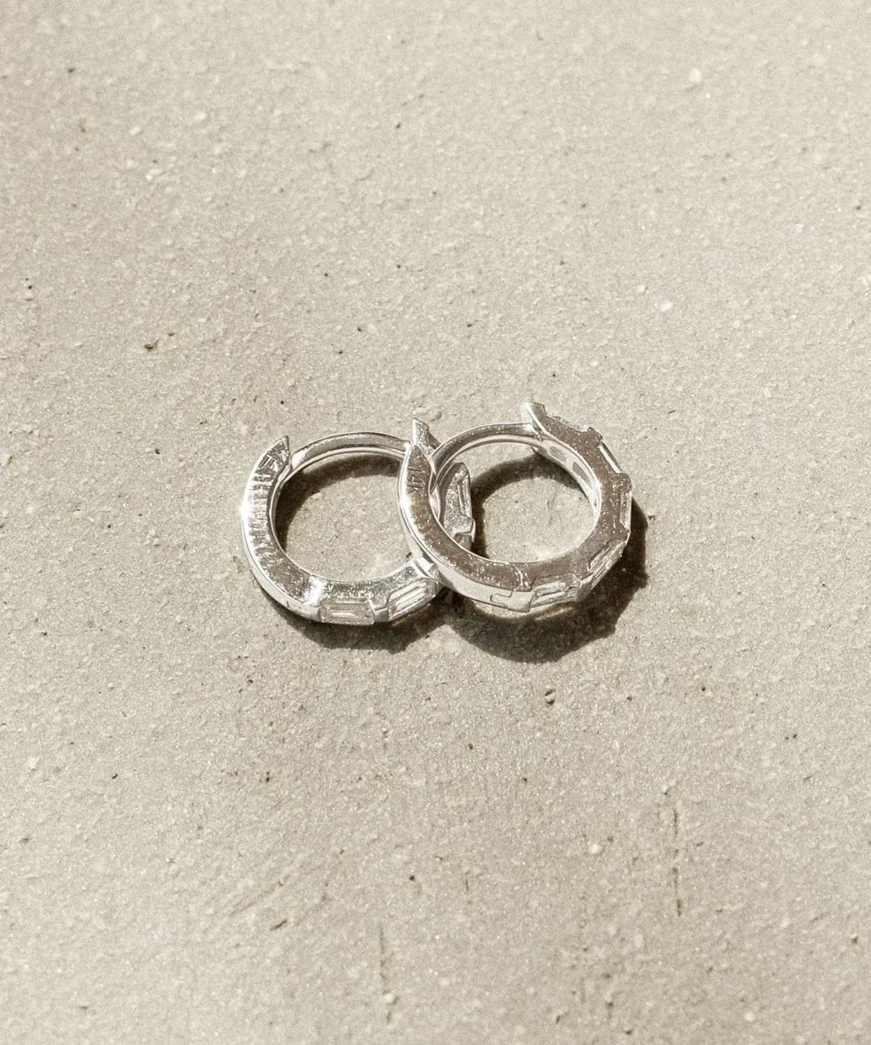 Sale Merit Baguette Hoops Women Jewelry