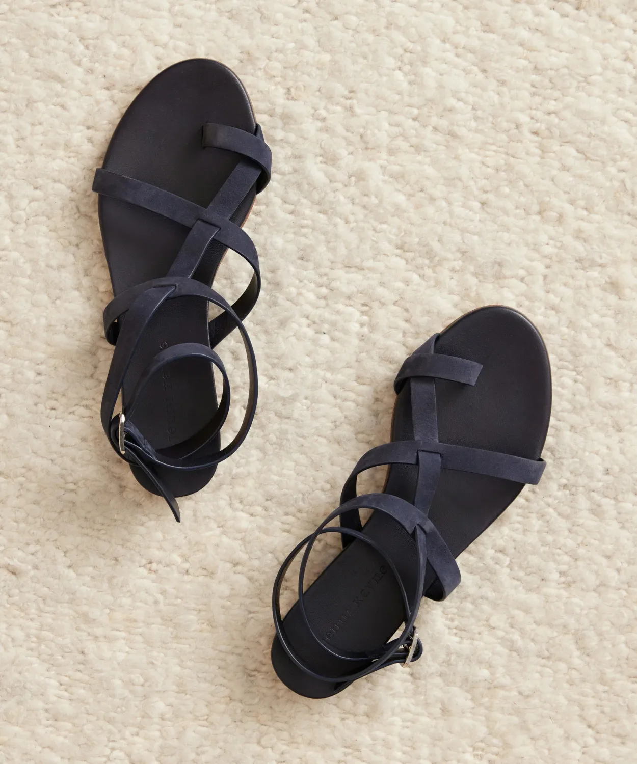 Hot Oiled Leather Strappy Sandal Women Swim & Beach