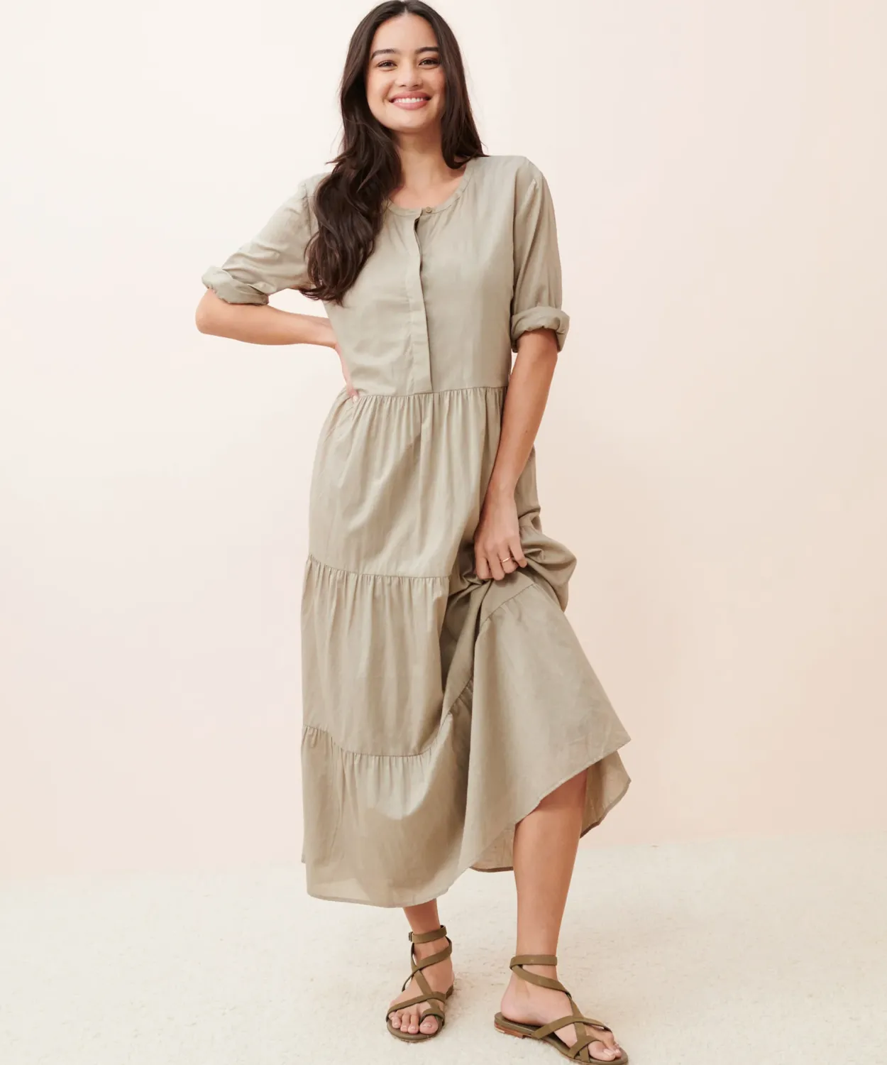 Sale Oiled Leather Strappy Sandal Women Swim & Beach