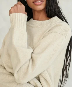 Fashion Oversized Crewneck Women Pullovers