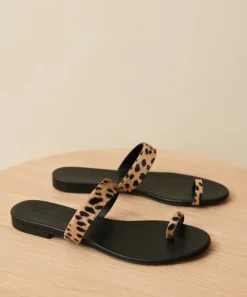 Best Pony Hair Strap Sandal Women Sandals