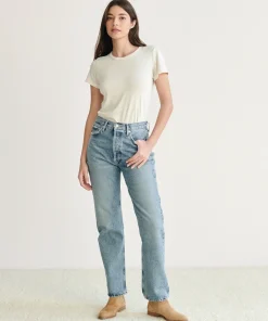 Hot 90'S Pinch Waist Jean Women Denim