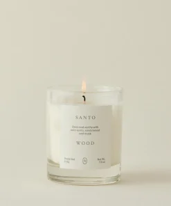Outlet Santo Wood Candle Women Apothecary