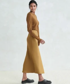 New Satin Slip Skirt Women Skirts