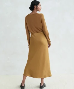 New Satin Slip Skirt Women Skirts