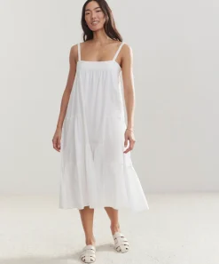 Outlet Seersucker Summer Dress Women Swim & Beach