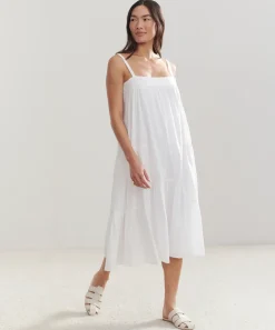 Outlet Seersucker Summer Dress Women Swim & Beach
