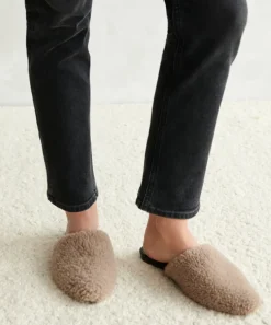 Sale Shearling Mule Women Flats