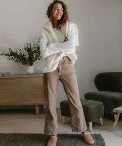 New Shearling-Lined Moc Clog Women Flats