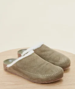 Discount Shearling-Lined Moc Clog Women Mocs