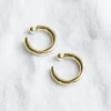 New Small Everyday Hoops Women Jewelry