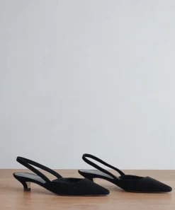 Outlet Suede Kitten Heel Women Heels