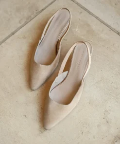 Fashion Suede Kitten Heel Women Heels