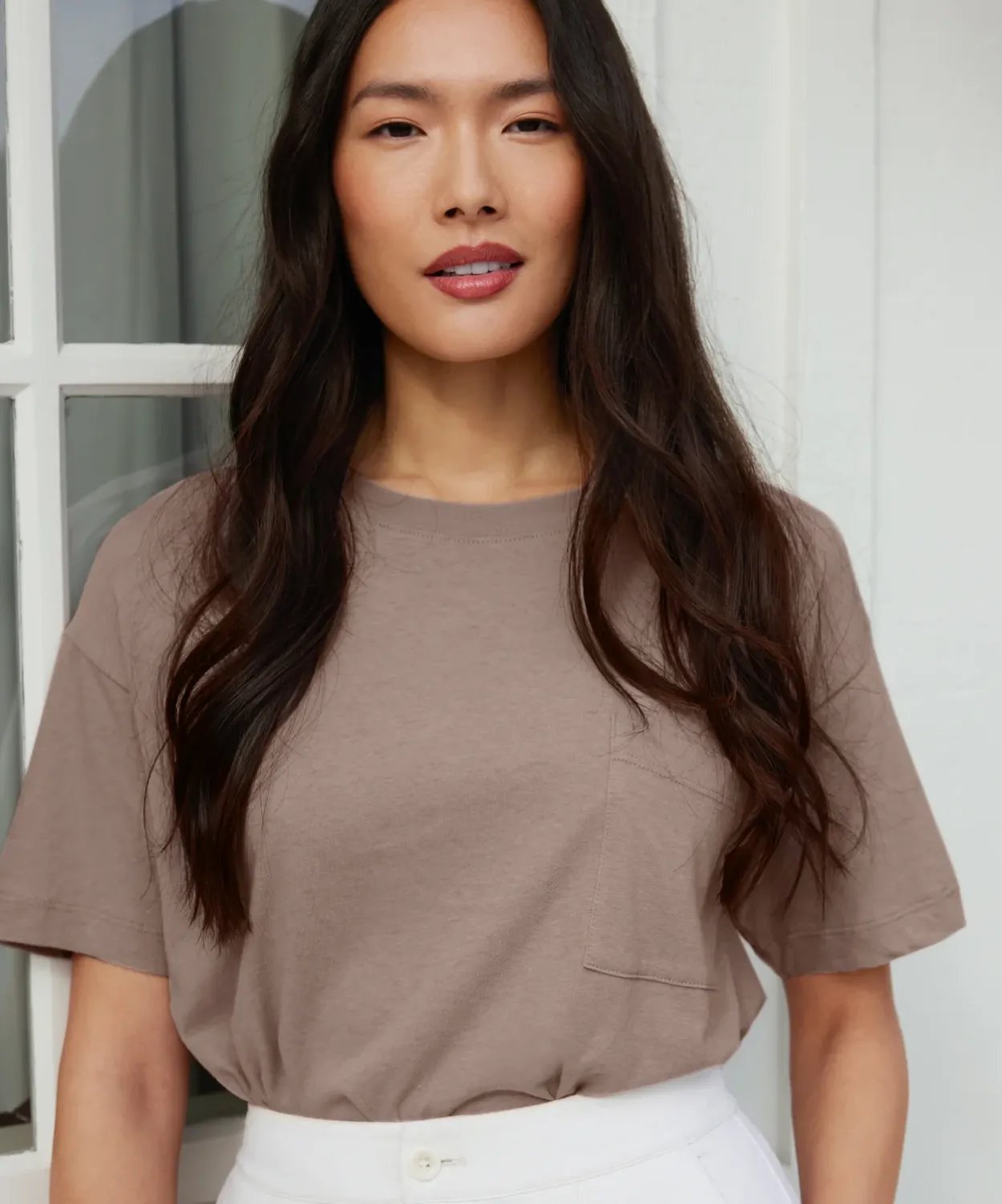 Best Vintage Pocket Tee Women Tees & Tanks