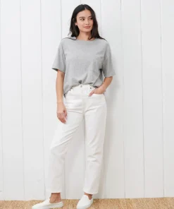 Fashion Vintage Pocket Tee Women Tees & Tanks