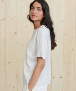 Clearance Vintage Pocket Tee Women Tees & Tanks