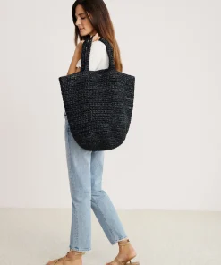 Discount Woven Raffia Tote Women Handbags & Clutches